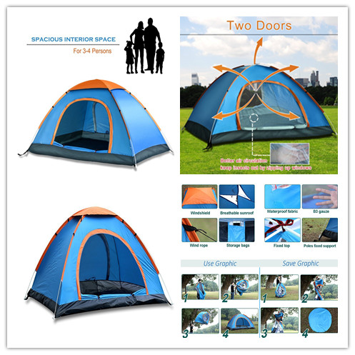 Auto open camping tent Auto open camping tent MEIQI