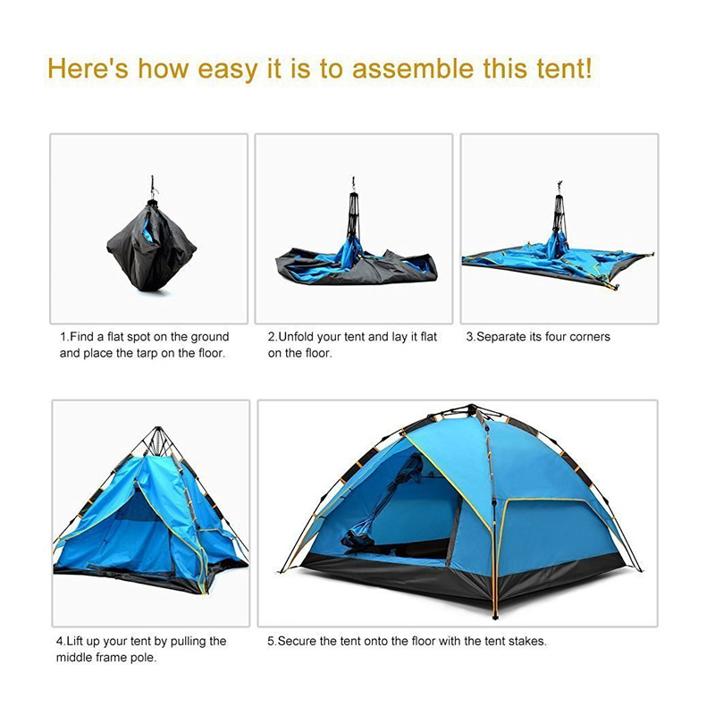 Auto open camping tent MEIQI 02